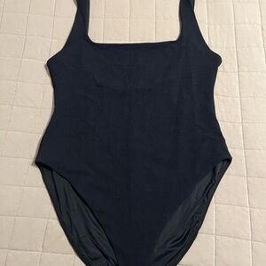nuuds black one piece swimsuit